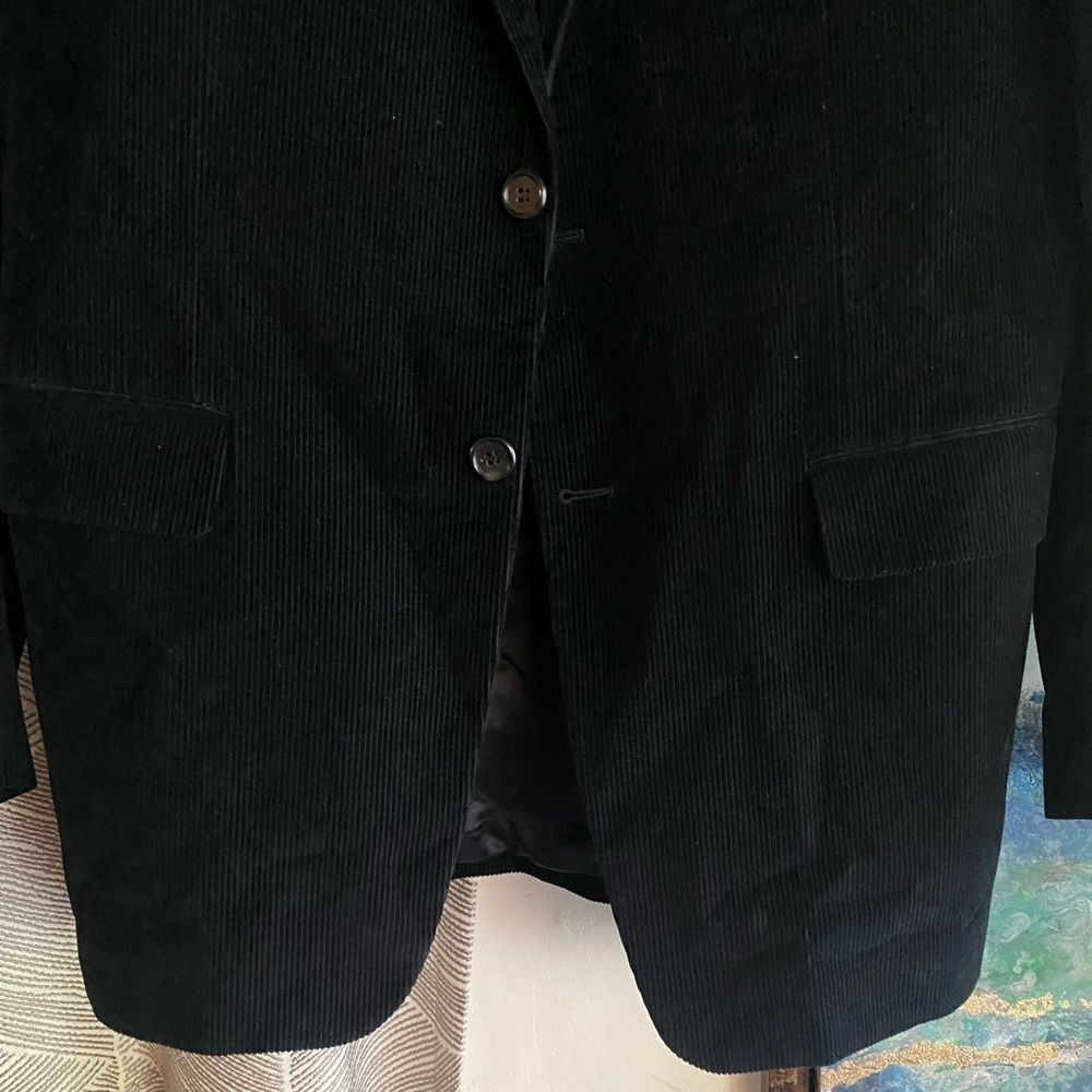 PRADA men's navy blue corduroy jacket size 52R - Picture 12 of 15
